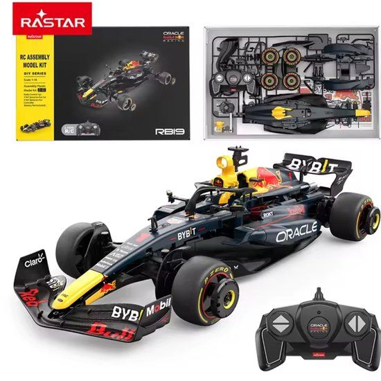 Rastar Oracle Red Bull F1 Racing RB19 Bricks Bouwset 1:16