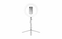 Kodak Ring Light 10" - Blanc - Incl. Trépied, Support de téléphone & Télécommande Bluetooth