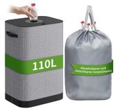 Omgoods Poubelle de recyclage 110L