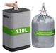 Omgoods Poubelle de recyclage 110L