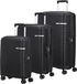 American Tourister Liftoff Kofferset Zwart