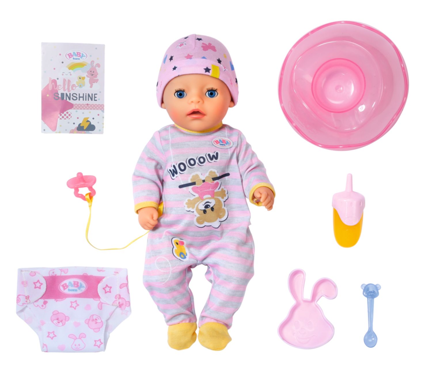 BABY born Little Girl - Babypop 36cm