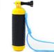 Shop4 Actioncam Monopod - Flottant Antidérapant Jaune