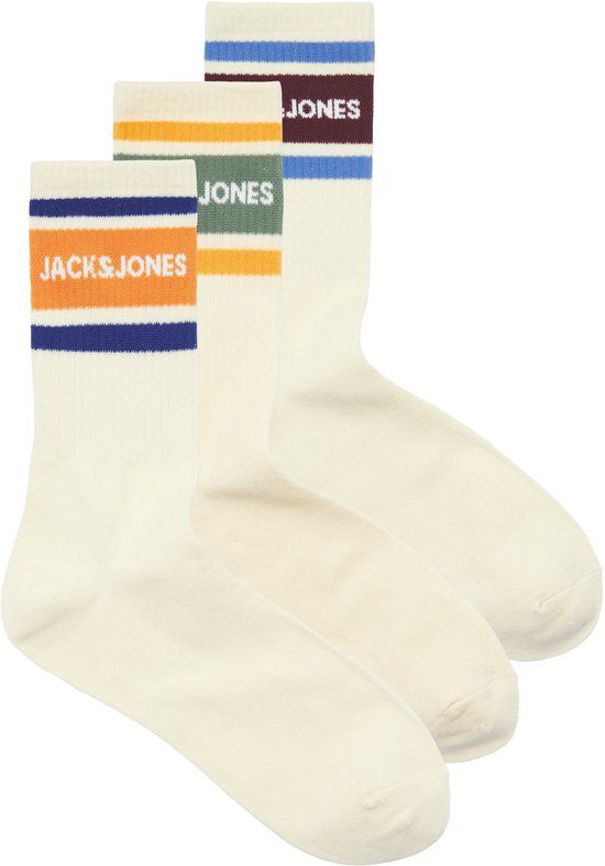 JACK & JONES ADDITIONALS - JACNICE TENNIS SOCKS 3 PACK SN Heren Sokken