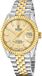 Festina F20091/2 Polshorloge Automatisch Unisex Staal Goudkleurig