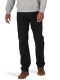 Wrangler Authentics Big & Tall comfortabele klassieke jeans voor heren, zwart, 34W/32L