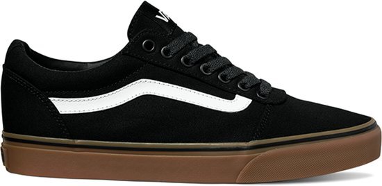 Vans Ward Sneakers Heren - Maat 42 5 - Canvas Black/Gum