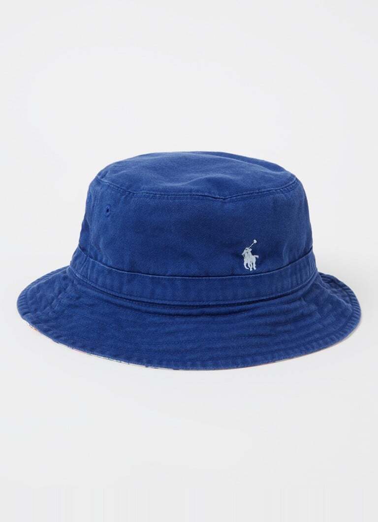 Ralph Lauren Ralph Lauren Reversible bucket hoed met logoborduring