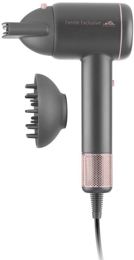 Eta Fenité Exclusive 9320 90020 haardroger 1600 W Grijs