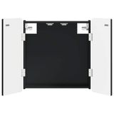 vidaXL Dartbord Kabinet ZWOLLE Zwart 52,5 x 10,5 x 57,5 cm