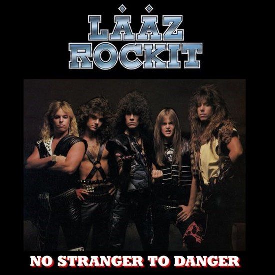 No Laaz Rockit No Stranger to Danger LP Coloured Vinyl Silver/White Splatter
