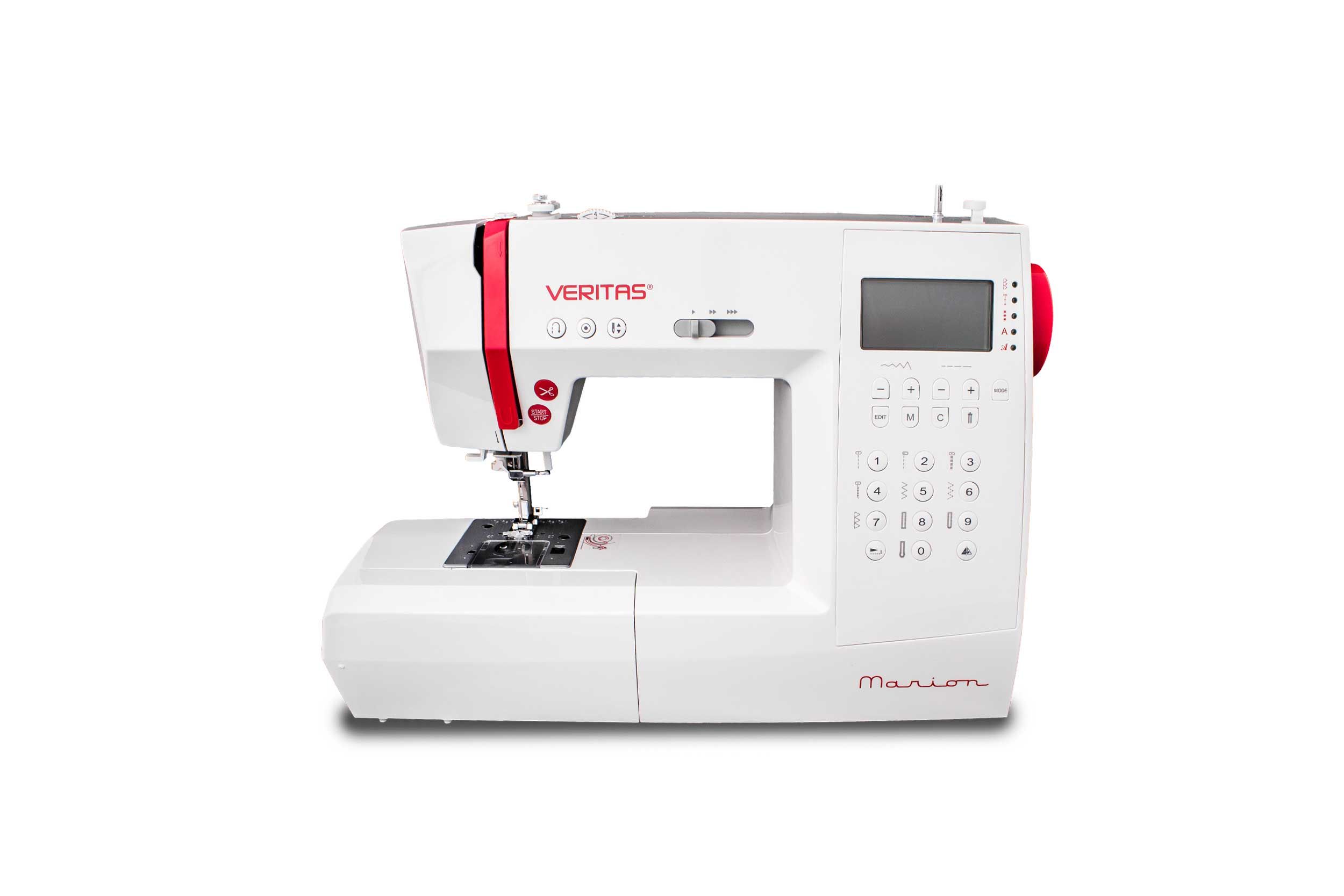 Veritas Sewing VERITAS Marion Automatische Naaimachine - Wit - 310 Programma's - LCD Scherm
