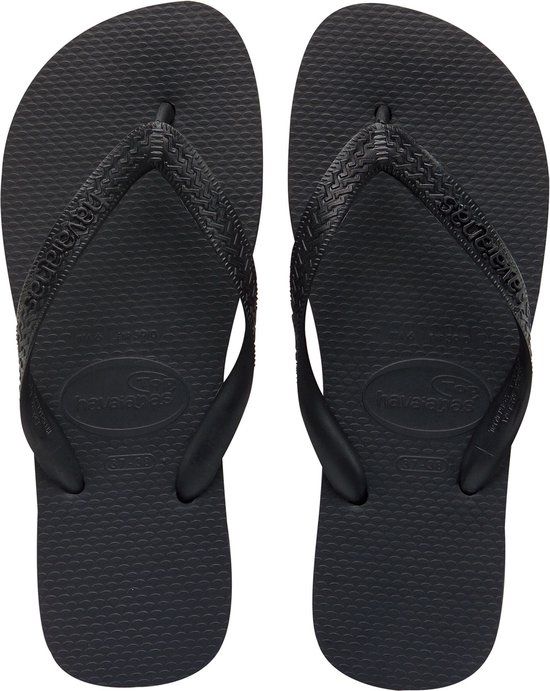 Havaianas TOP - Unisex Slippers - Zwart - Maat 45/46 - Lente/Zomer 2024