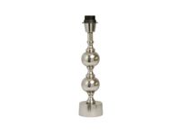 Watt & Veke Lampe de table Deborah, argent, hauteur 35 cm, aluminium