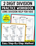 2 Digit Division Practice Workbook