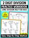 2 Digit Division Practice Workbook
