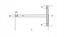 Beta T-sleutel Torx T8, 125mm