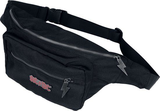 AC/DC Logo Unisex Heuptas - Zwart