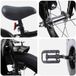 vidaXL Vélo enfant 12 pouce noir