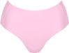 Sloggi Zero Feel taille slip dames 2.0 - High waist - Hoge naadloze dames onderbroek - Katoenen kruisje - Schijnt niet door - Zwart - Beige - Donkerblauw - S - Roze