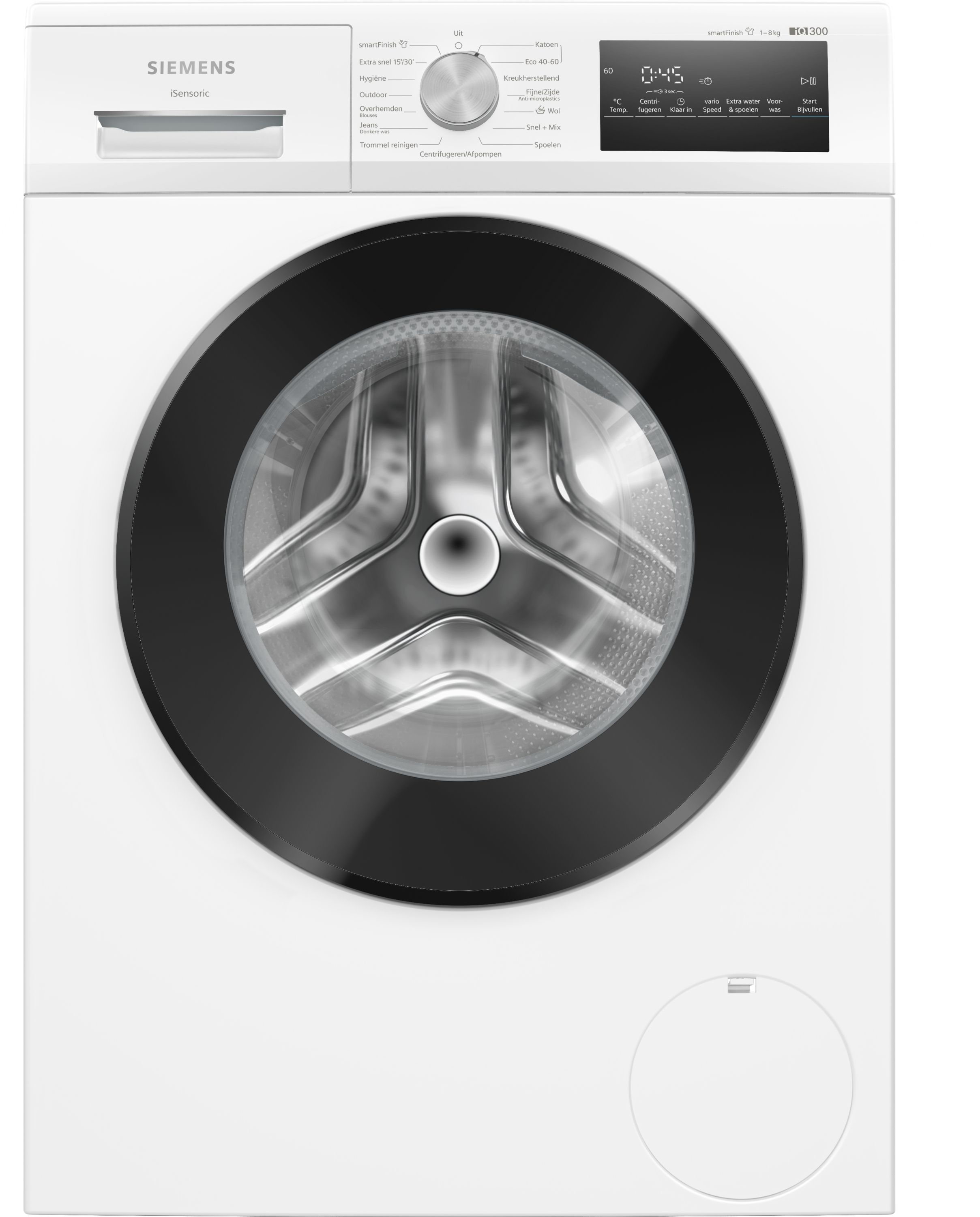 Siemens iQ300 WM14N27TNL Wasmachine - Voorlader - 8 kg - 1400 RPM - Wit