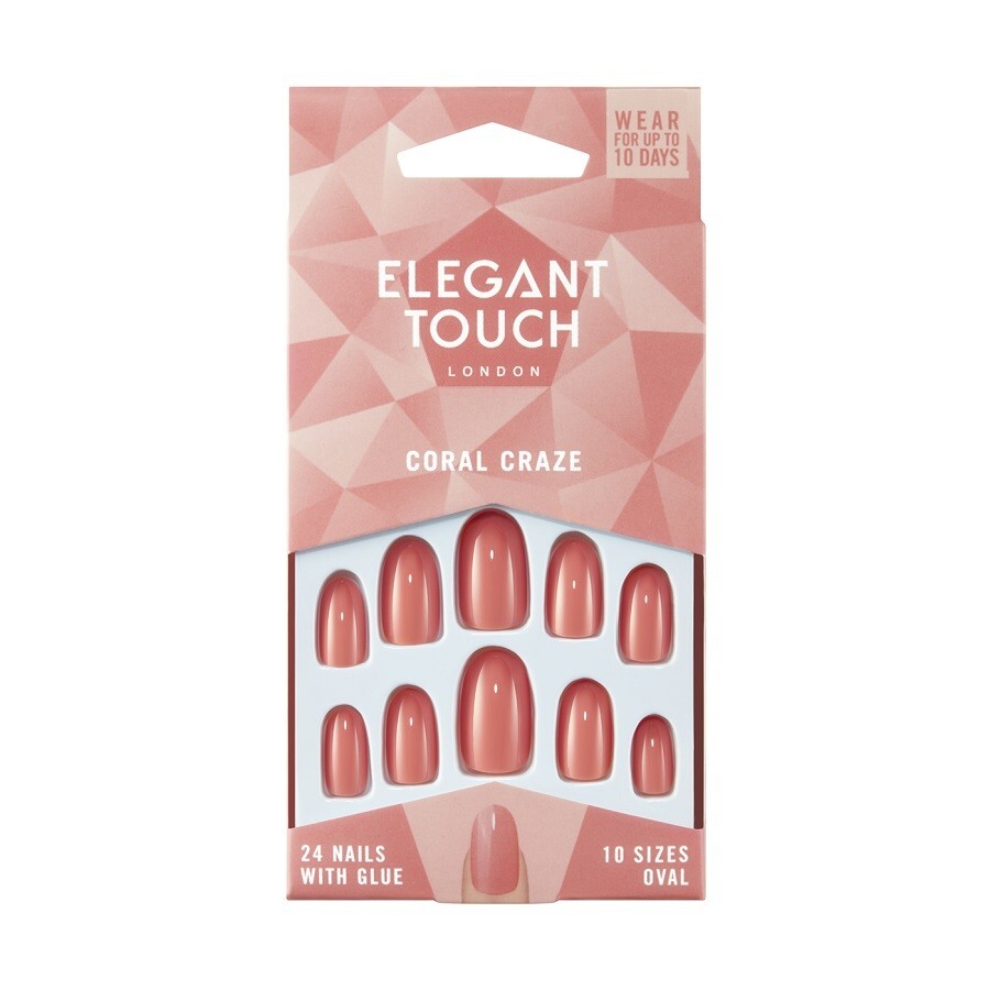 Elegant Touch Coral Craze Nagels
