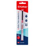 Kathay 86210651 vloeibare inktroller rood, conische punt 0,5 mm