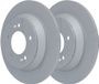 ATE Disque de frein Arrière Kia Carens IV 24.0110-0392.1