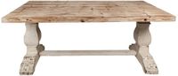 Clayre & Eef Eettafel 190x101x80 cm Bruin Hout
