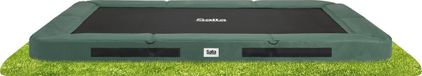Salta Premium Ground Trampoline - 244x366cm - Green