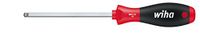 Wiha Schroevendraaier SoftFinish® zeskant kogelkop, zwenkbaar, met zeskant lemmet (26305) 2,5 x 100 mm