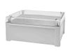 Fibox TPC 342912T Boîtier universel 334 x 289 x 117 Polycarbonate Gris clair 1 pièce(s)