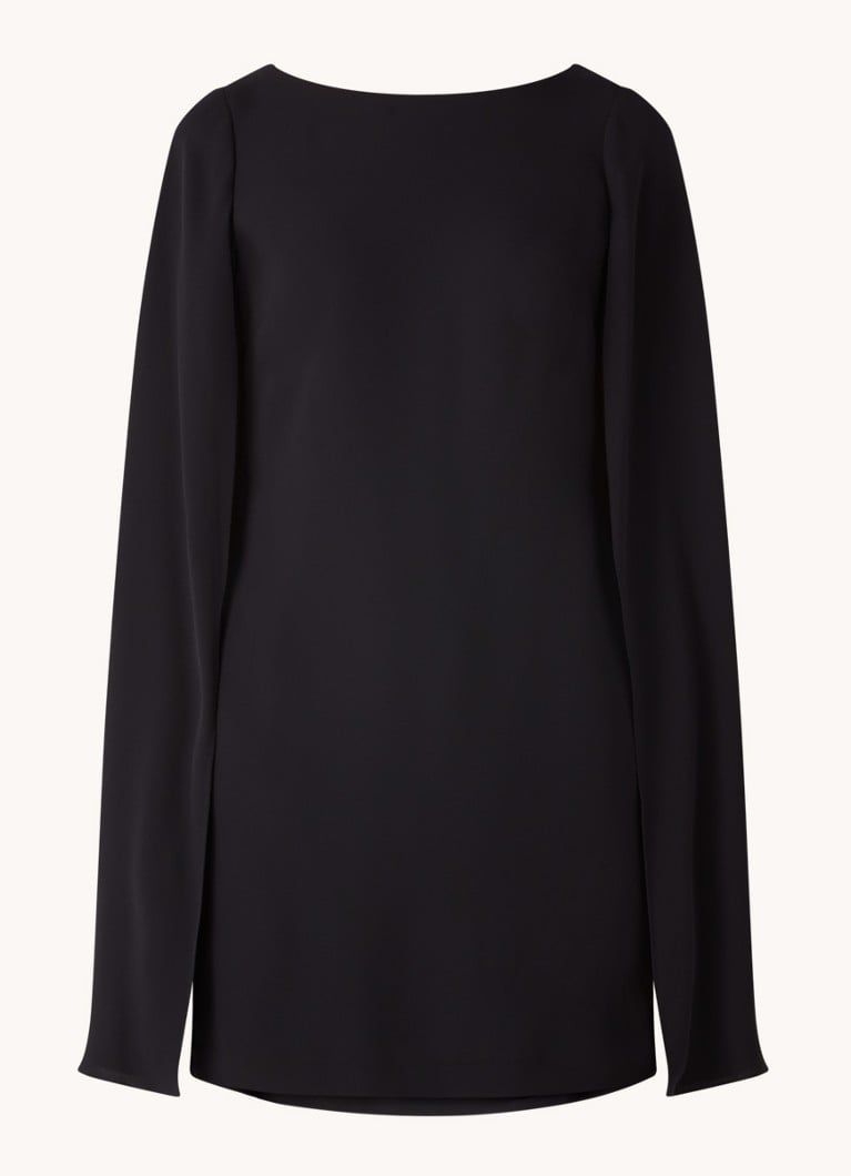 Ralph Lauren Mini Jurk met Cape en Stretch