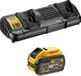 DeWALT Ensemble d'alimentation FlexVolt DCB132X1 (1 x 54V/18V 9,0 Ah + DCB132)