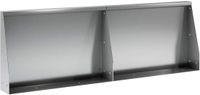 vidaXL Keermuur - 2 st - 60 x 12 x 40 cm - Gegalvaniseerd staal - zilver