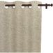 Soleil d'Ocre Arthur Rideau Occultant À Oeillets 135x250 Cm Beige