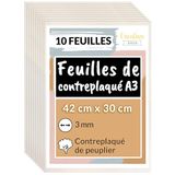 Creative Deco 10 x A3 Multiplex Platen 3mm