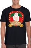 Bellatio Decorations Foute Kerst t-shirt zwart take me it's christmas - Kerst shirts L