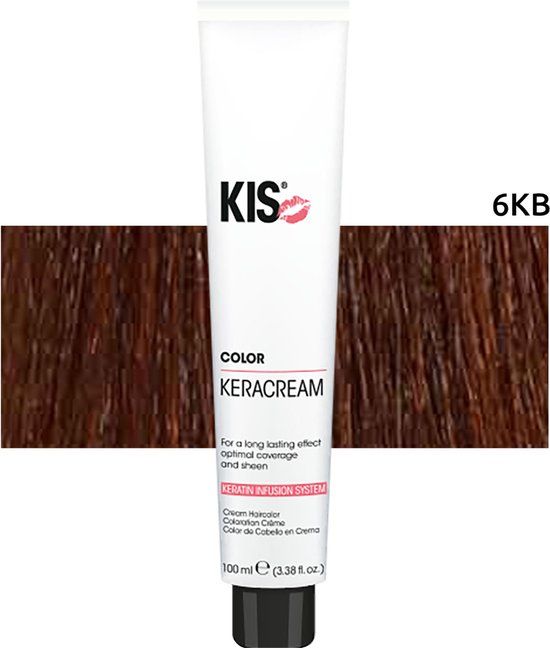 KIS KeraCream Color 100ml 6KB Kastanjebruin