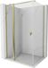 Mexen Mist T cabine de douche battante 75 x 70 , transparent, or