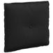 vidaXL Rugkussen Zwart Stof 50 x 19 x 45 cm