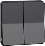 Schneider Electric Seriepulsschakelaar - Antraciet - Mureva Styl - MUR35326