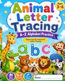 Animal Letter Tracing Book for Kids Ages 3-5