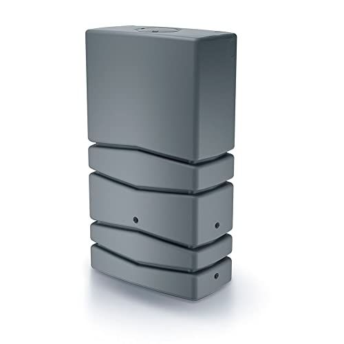Prosperplast Regenton Aqua Tower 350 liter Grijs - Incl. Kraantje