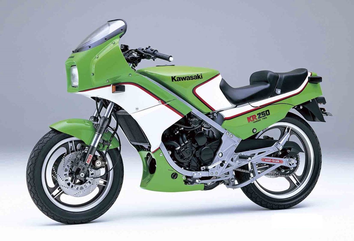 hasegawa 1:12 21512 Kawasaki KR250 BK12 Motor Plastic kit