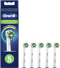 Oral-B CrossAction Opzetborstel Met CleanMaximiser-technologie, Verpakking Van 5 Stuks