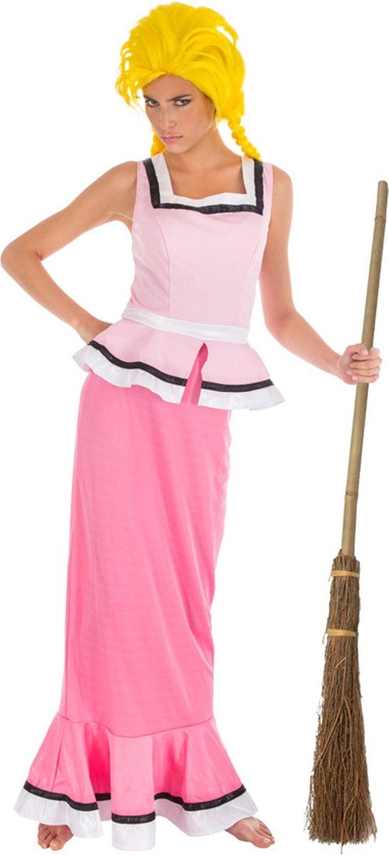 CHAKS - Bellefleur Asterix en Obelix kostuum voor volwassenen - L - Roze