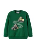 NAME IT - NMMLAVANDIN LS NREG SWEAT BRU Kinder Trui Verdant Green