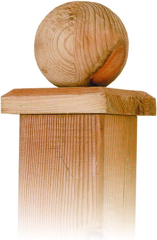 Intergard Paalornament bol, geimpregneerd grenen 81mm