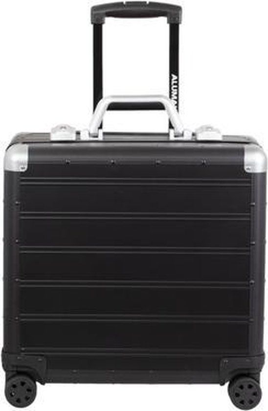 Alumaxx Gemini Business Trolley - Zwart - Hardcase - 56-67cm - Aluminium